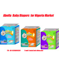 Tamaño L Top Sell Más nuevo PE Backsheet Magic Tapes Pañales para bebés
